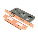 From The Anvil - Polished Bronze Euro Din Sash Lock - 60mm Backset/72mm Centre - 51807 - Choice Handles