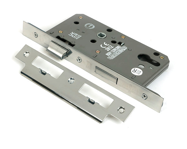 From The Anvil - Polished SS Euro Din Sash Lock - 60mm Backset/72mm Centre - 51808