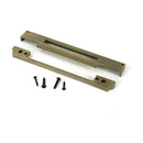 From The Anvil - Aged Brass ½" Rebate Kit for Euro Din Sash Lock - 51811 - Choice Handles