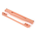 From The Anvil - Polished Bronze ½" Rebate Kit for Euro Din Sash Lock - 51817 - Choice Handles