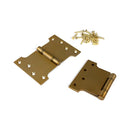 From The Anvil - Satin Brass 4" x 4" x 6" Parliament Hinge (pair) ss - 51820 - Choice Handles