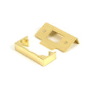 From The Anvil - Polished Brass ½" Rebate Kit for Tubular Mortice Latch - 51824 - Choice Handles
