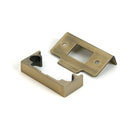From The Anvil - Aged Brass ½" Rebate Kit for Tubular Mortice Latch - 51825 - Choice Handles