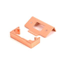 From The Anvil - Polished Bronze ½" Rebate Kit for Tubular Mortice Latch - 51830 - Choice Handles
