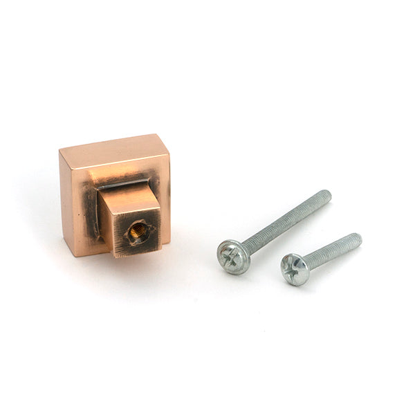 From The Anvil - Polished Bronze Albers Cabinet Knob - 25mm - 51860 - Choice Handles
