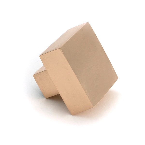From The Anvil - Polished Bronze Albers Cabinet Knob - 30mm - 51861 - Choice Handles