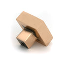 From The Anvil - Polished Bronze Albers Cabinet Knob - 30mm - 51861 - Choice Handles
