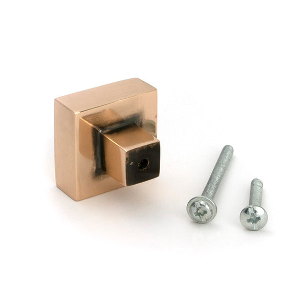 From The Anvil - Polished Bronze Albers Cabinet Knob - 30mm - 51861 - Choice Handles