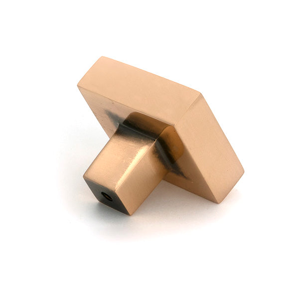 From The Anvil - Polished Bronze Albers Cabinet Knob - 35mm - 51862 - Choice Handles