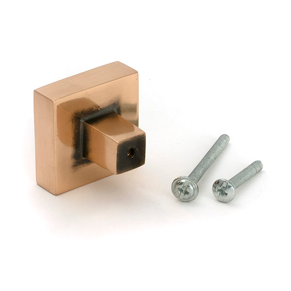 From The Anvil - Polished Bronze Albers Cabinet Knob - 35mm - 51862 - Choice Handles