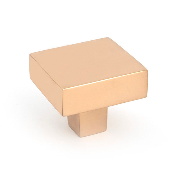 From The Anvil - Polished Bronze Albers Cabinet Knob - 35mm - 51862 - Choice Handles