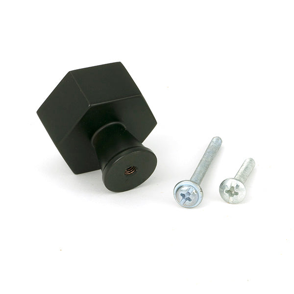 From The Anvil - Aged Bronze Kahlo Cabinet Knob - 38mm - 51869 - Choice Handles