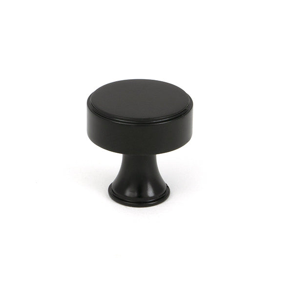 From The Anvil - Aged Bronze Scully Cabinet Knob - 25mm - 51881 - Choice Handles