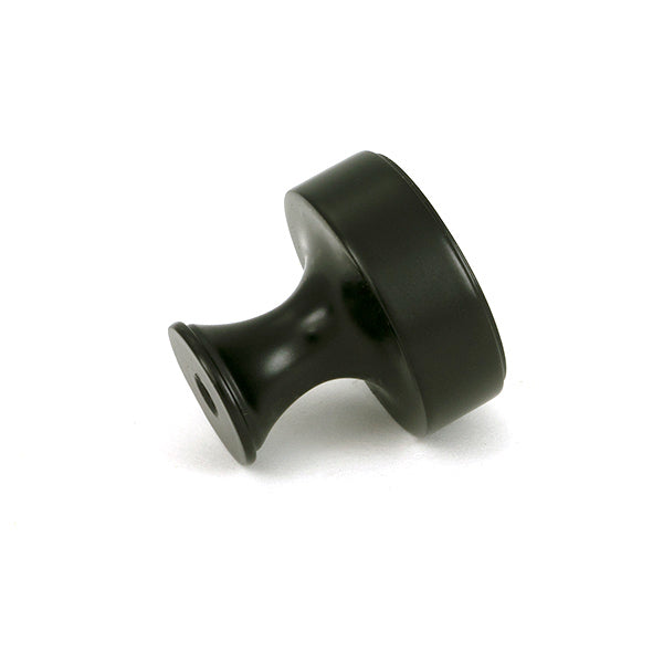 From The Anvil - Aged Bronze Scully Cabinet Knob - 32mm - 51882 - Choice Handles