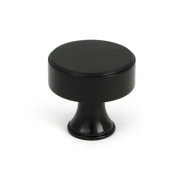 From The Anvil - Aged Bronze Scully Cabinet Knob - 32mm - 51882 - Choice Handles