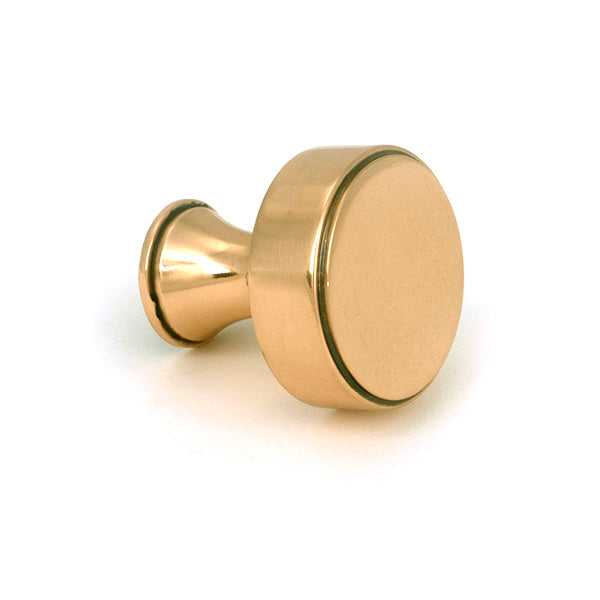 From The Anvil - Polished Bronze Scully Cabinet Knob - 25mm - 51888 - Choice Handles