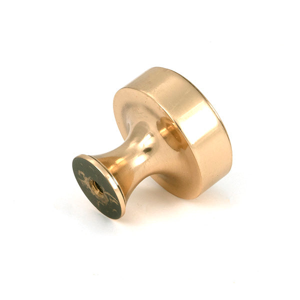 From The Anvil - Polished Bronze Scully Cabinet Knob - 32mm - 51889 - Choice Handles