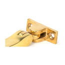 From The Anvil - Polished Brass Art Deco 8" Stay - 51895 - Choice Handles