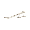 From The Anvil - Polished Nickel Art Deco 10" Stay - 51903 - Choice Handles