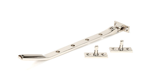 From The Anvil - Polished Nickel Art Deco 10" Stay - 51903