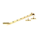 From The Anvil - Aged Brass Art Deco 12" Stay - 51908 - Choice Handles