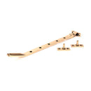 From The Anvil - Polished Bronze Art Deco 12" Stay - 51912 - Choice Handles