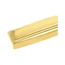 From The Anvil - Polished Brass Locking Art Deco Fastener - LH - 51913 - Choice Handles