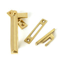 From The Anvil - Polished Brass Locking Art Deco Fastener - LH - 51913 - Choice Handles