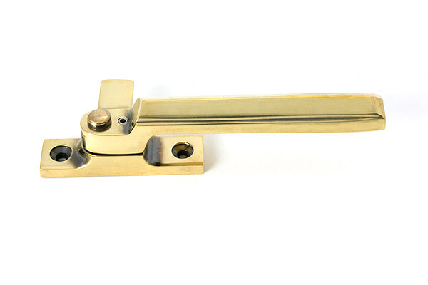 From The Anvil - Aged Brass Locking Art Deco Fastener - LH - 51914