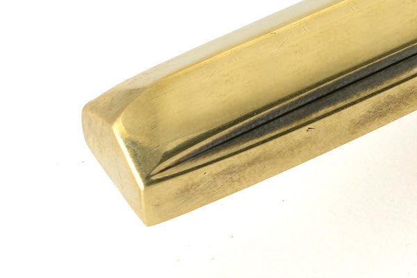 From The Anvil - Aged Brass Locking Art Deco Fastener - LH - 51914