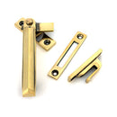 From The Anvil - Aged Brass Locking Art Deco Fastener - LH - 51914 - Choice Handles