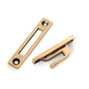 From The Anvil - Polished Bronze Locking Art Deco Fastener - LH - 51918 - Choice Handles