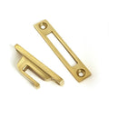 From The Anvil - Polished Brass Locking Art Deco Fastener - RH - 51919 - Choice Handles