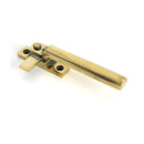 From The Anvil - Aged Brass Locking Art Deco Fastener - RH - 51920 - Choice Handles