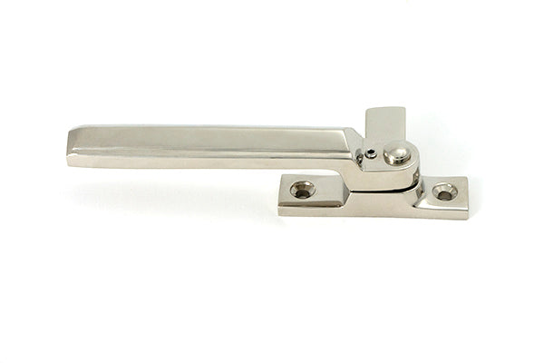 From The Anvil - Polished Nickel Locking Art Deco Fastener - RH - 51921