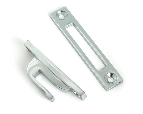 From The Anvil - Polished Chrome Locking Art Deco Fastener - RH - 51922