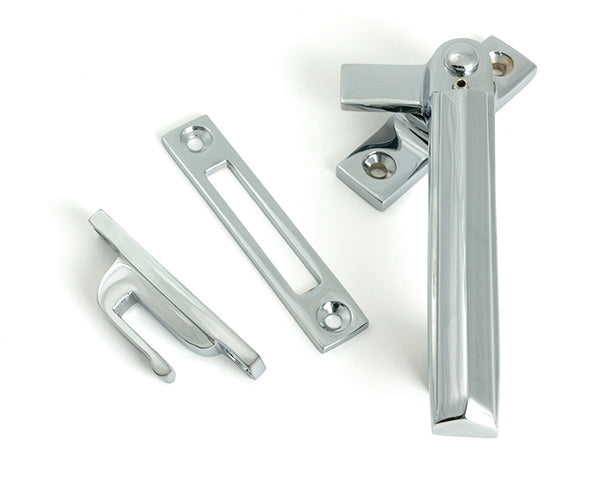 From The Anvil - Polished Chrome Locking Art Deco Fastener - RH - 51922