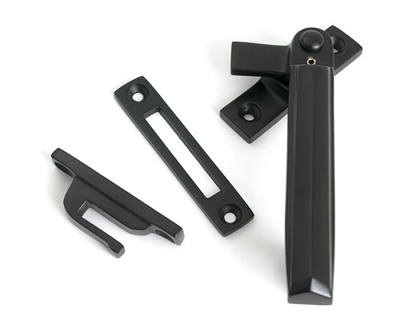From The Anvil - Aged Bronze Locking Art Deco Fastener - RH - 51923