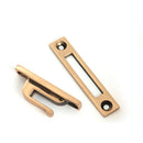 From The Anvil - Polished Bronze Locking Art Deco Fastener - RH - 51924 - Choice Handles