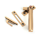 From The Anvil - Polished Bronze Locking Art Deco Fastener - RH - 51924 - Choice Handles