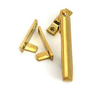 From The Anvil - Polished Brass Night-Vent Locking Art Deco Fastener - 51925 - Choice Handles