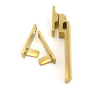 From The Anvil - Polished Brass Night-Vent Locking Art Deco Fastener - 51925 - Choice Handles