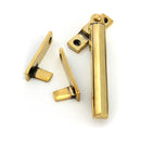 From The Anvil - Aged Brass Night-Vent Locking Art Deco Fastener - 51926 - Choice Handles