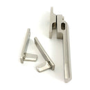 From The Anvil - Polished Nickel Night-Vent Locking Art Deco Fastener - 51927 - Choice Handles