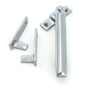 From The Anvil - Polished Chrome Night-Vent Locking Art Deco Fastener - 51928 - Choice Handles