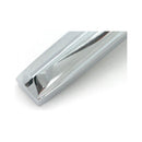 From The Anvil - Polished Chrome Night-Vent Locking Art Deco Fastener - 51928 - Choice Handles