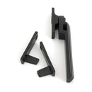 From The Anvil - Aged Bronze Night-Vent Locking Art Deco Fastener - 51929 - Choice Handles