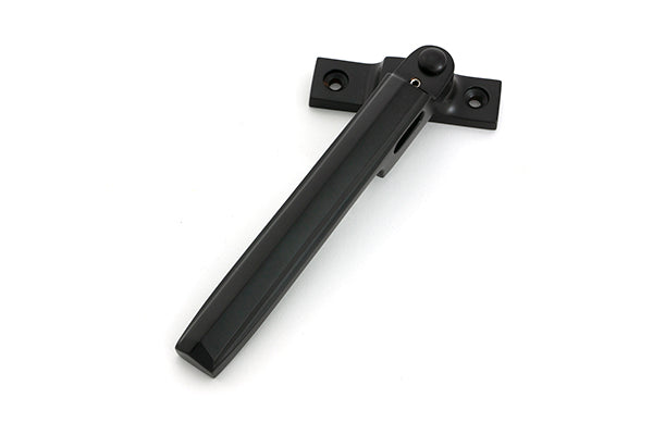 From The Anvil - Aged Bronze Night-Vent Locking Art Deco Fastener - 51929