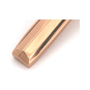 From The Anvil - Polished Bronze Night-Vent Locking Art Deco Fastener - 51930 - Choice Handles