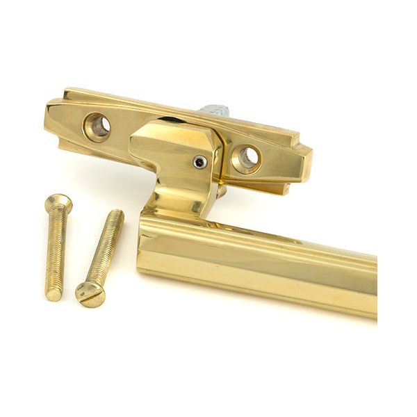 From The Anvil - Polished Brass Art Deco Espag - LH - 51931 - Choice Handles